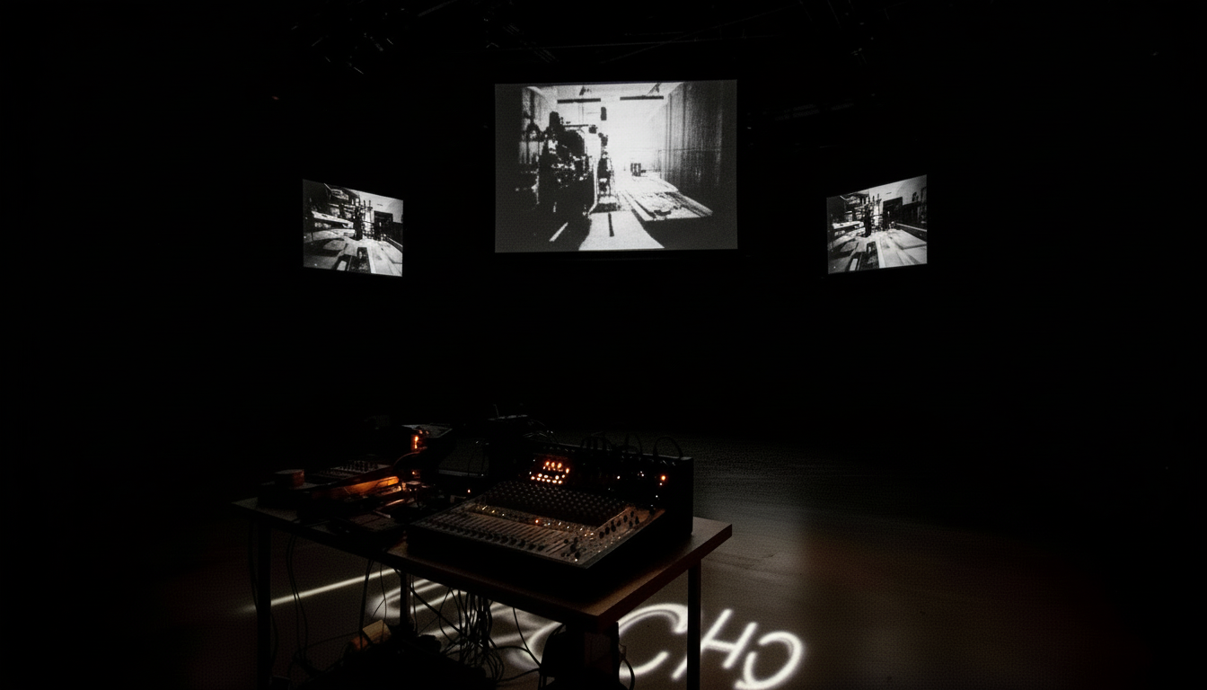 Stage visuals made with Release Machine